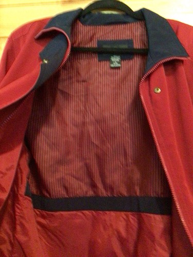 Braetan Women’s Coat Red Rain Coat Windbreaker Jacket Size Small 6/8 - Picture 13 of 13