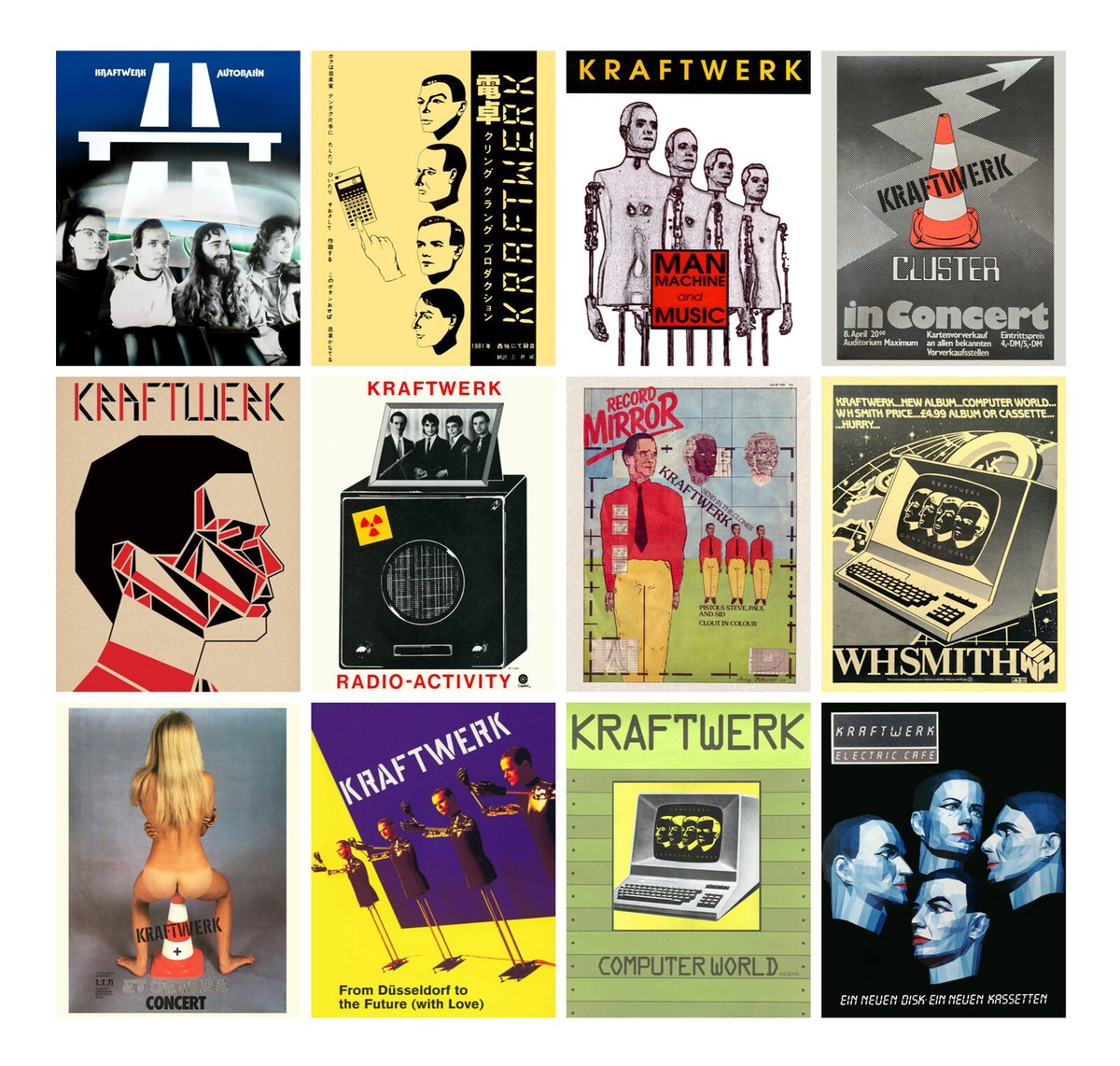 Unframed Music Posters (12pc 8