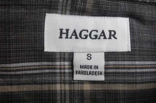 Camisa HAGGAR Weekender Signature Collection Mangas Largas Estampado en Caviar Pequeña - Imagen 4 de 4
