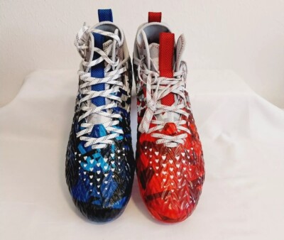 Under Armour Men’s Blur LE MC USA Red, Blue & White Football Cleats Size 9.5 NEW Under Armour Blur MC LE  main image 4