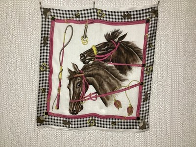 Coccinelle Vintage Silk Horse Riding Bandana Scarf Multicolor (FL01/28/08-26B)