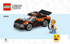 LEGO® City SubSet - Rallyeauto mit Ganove - aus Set 60508 | NEU