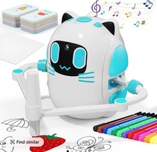 Drawing Robot for Kids with 150 Cards,Voice Interactive Educational Drawing Mac
