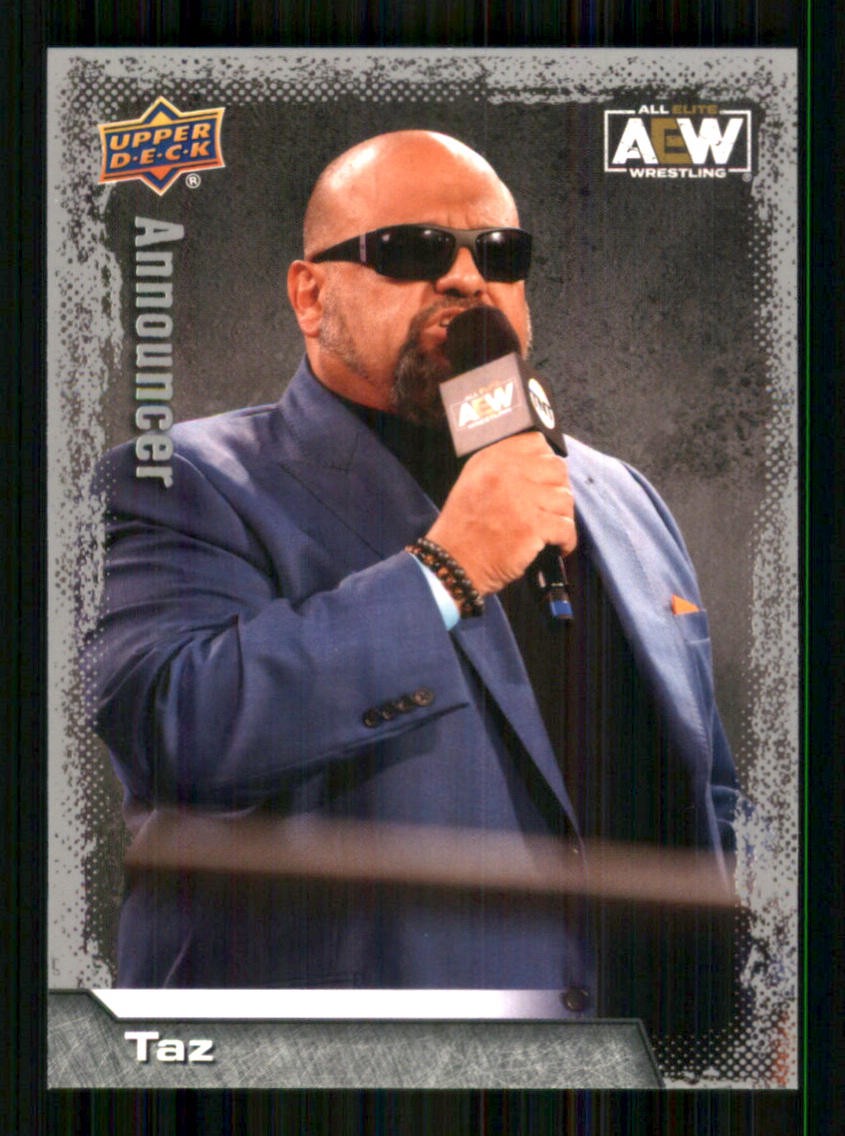 Taz 2022 Upper Deck AEW #100 76403
