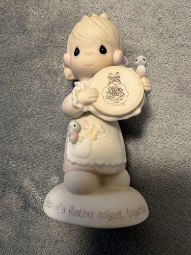 Precious Moments 1986 “Birds of a Feather Collect Together” E0006, w/Box - Picture 1 of 8