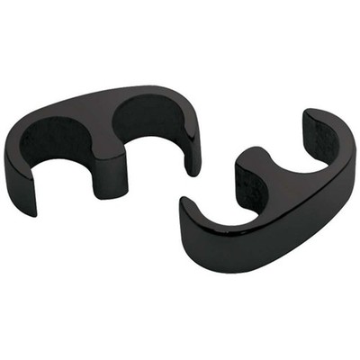 Billet Specialties 69682, 2 Pack 2 Wire Separator Floating Black