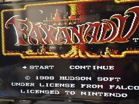 Faxanadu For Nintendo NES w/ Box No Manual