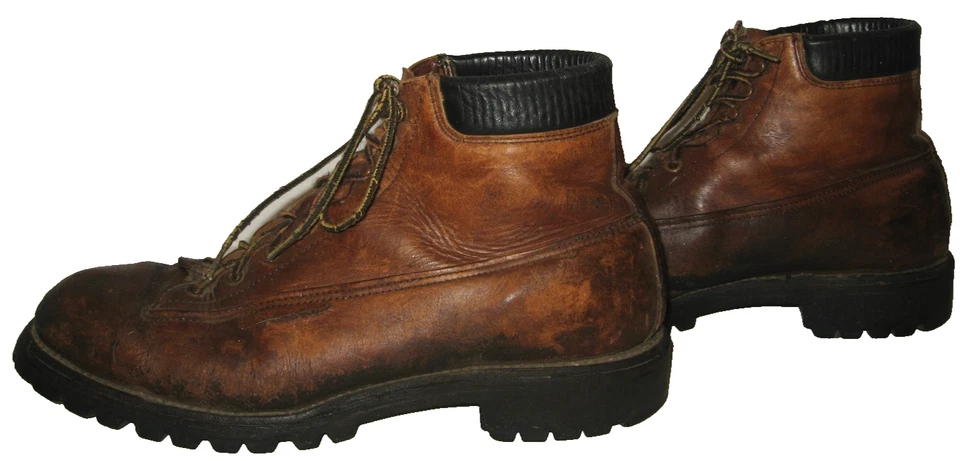 VtG 60s LL BEAN Maine Brown Leather Hiking Mountaineering Utility Work Boot 10.5 - Image 2 of 4