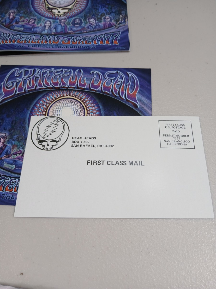 Grateful Dead Winterland June 1977 Box Set No Cds Box And Booklet