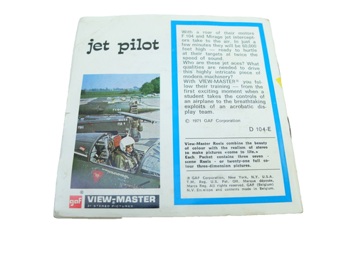 VIEWMASTER D 104E JET PILOT - Picture 2 of 2