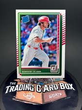 2025 Panini Donruss Baseball Rated Prospect - #30 Thomas Saggese (RC) - St Louis