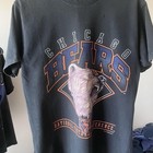 Vintage Chicago Bears 1996 NFL T-Shirt Arttex USA Made Bear Head Graphic Black M — photo 7