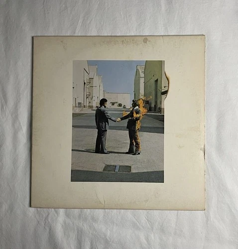 Pink Floyd: Wish You Were Here 80s Reissue Columbia 33453 Vinyl LP 1975