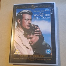 For Whom The Bell Tolls (DVD) Cert PG In Very Good Condition 