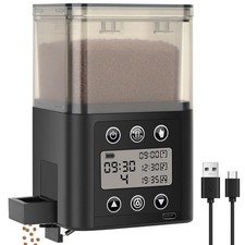 Smart Automatic Fish Feeder for Aquarium - 2025 Upgraded 320ml Large Capaci...