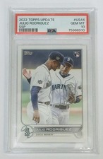 2022 Topps Update Series Julio Rodriguez RC #US44 SSP (with Ichiro Suzuki)