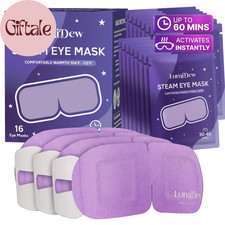 Steam Eye Mask, Self Heating Heated Eye Mask for Sleep, Warm Compress for Eyes,