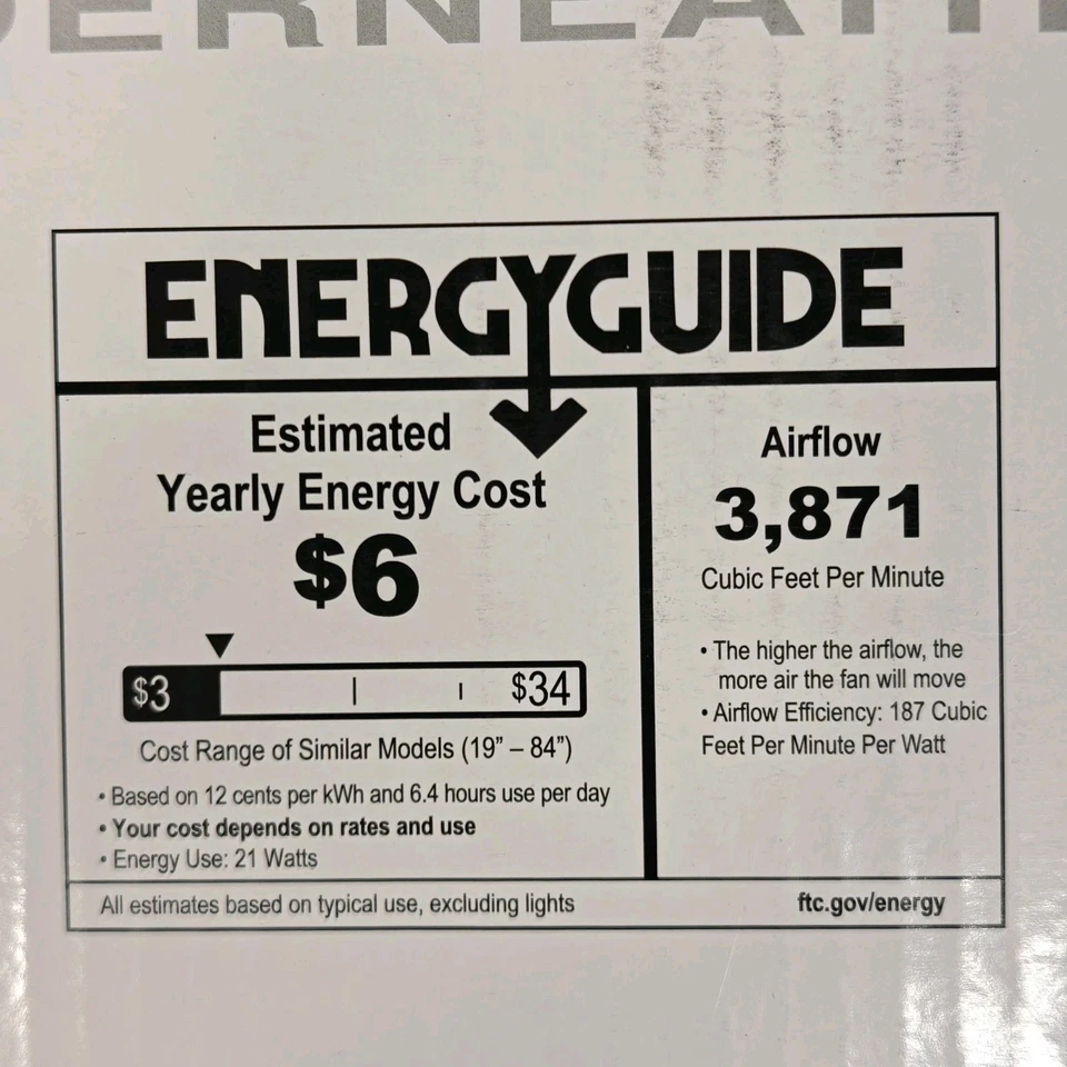 Minka Lake Shore 52" Ceiling Fan  DC Motor LED Remote Control Flat White Finish - Image 4 of 4
