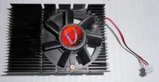 VisionTek ATI Radeon HD 3450 Heatsink and Fan Assembly