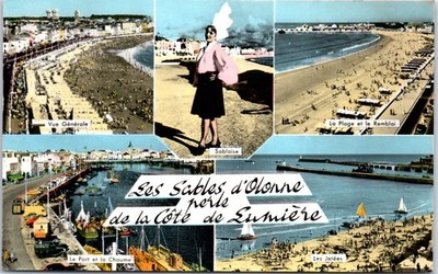 85 LES SABLES D'OLONNE alte Postkarte [62746]