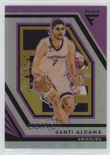 2022-23 Panini Flux Silver Prizm Santi Aldama #190 1ep3