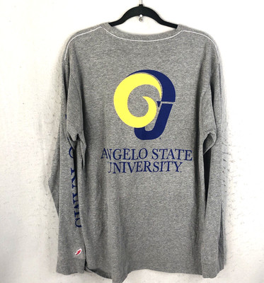 ASU Rams Shirt Adult XXL 2XL Original League Long Sleeve Tee Casual New