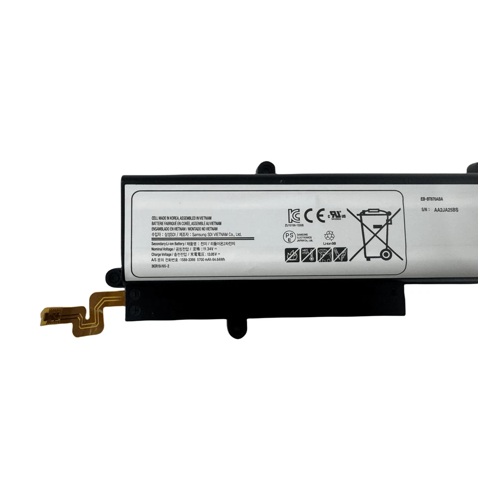 Batería EB-BT670ABA OEM para Samsung Galaxy View 18.4" SM-T670 SM-T677A 5700mAh Foto 4 de 4