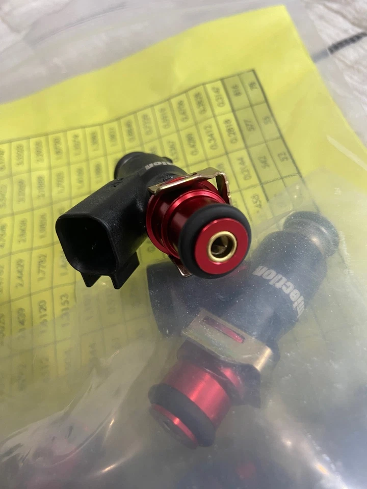 Pack of 6 AUS injection inc.  Injectors #E56010-380 -  380cc - 12.5 Ohms - Image 2 of 3