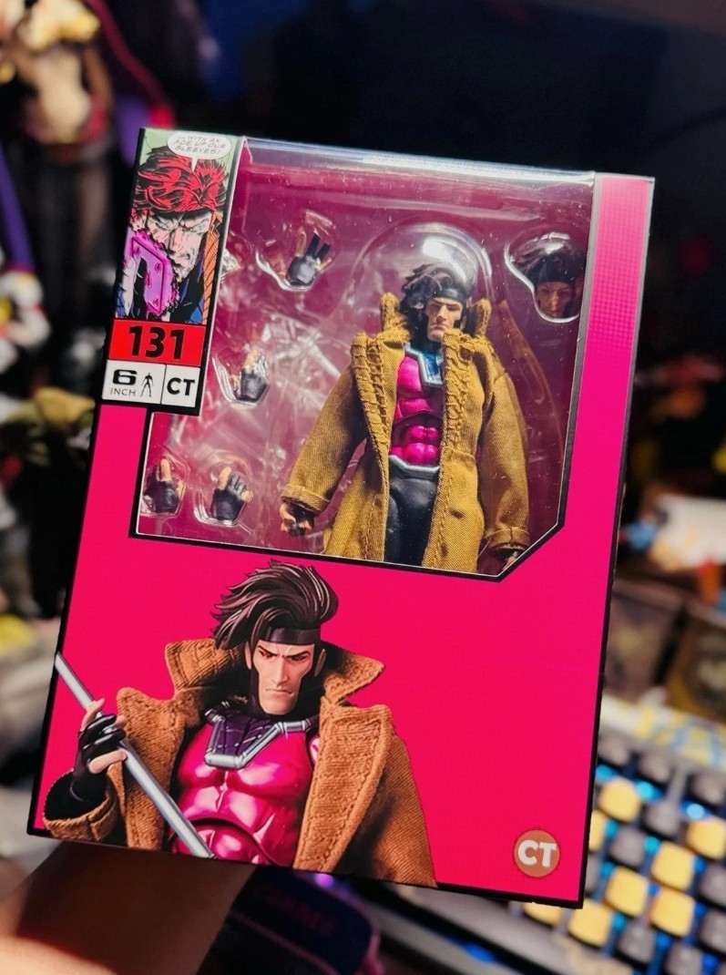 In Stock CT Toys MAFEX No.131 X-Men Gambit Comic Ver. Action