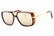 CUTLER AND GROSS CG1345S 003 Sunglasses Tortoise Ivory Frame Gold Lenses 57mm
