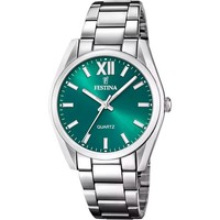 Festina F20622/C Damen-Uhr Boyfriend Analog Quarz Mit Edelstahl-Armband