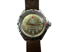VOSTOK PARATROOPER SOVIET USSR MILITARY WATCH mechanical men's