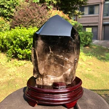 10.25LB Natural Black Crystal Specimen Quartz Crystal Specimen Healing 2332