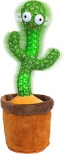 2023 Dancing Cactus Toy Bluetooth Play Your Songs Record Repeating What You...