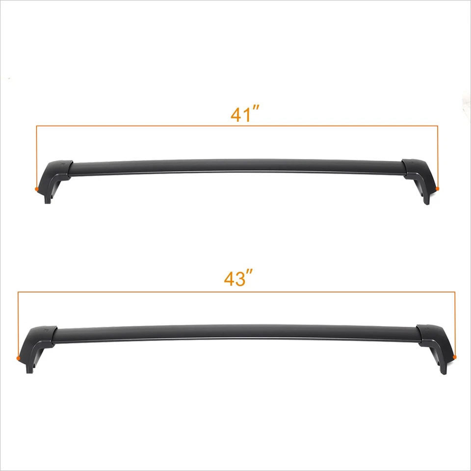 Barras transversales de equipaje para techo superior de aluminio estilo OE 17-22 Honda CR-V CRV Foto 3 de 4