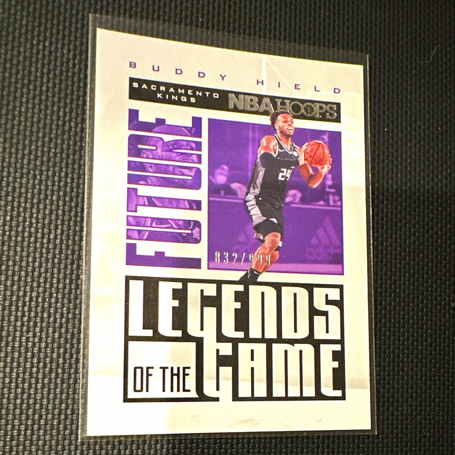 Panini 2020-21 NBA Hoops Buddy Hield Kings Future Legends RC #15 832/999