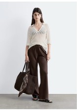 WOMENS AND OTHER STORIES DRAWSTRING SATIN TROUSERS PANTS PULL ON RELAXED SIZE 6