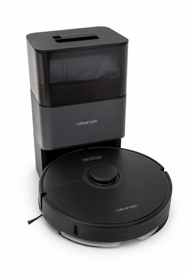Roborock Robotic Vacuum Cleaner, Bagless Cordless w/ Self-Empty Dock, Black