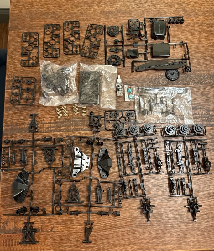 Tamiya TT02 Parts Lot Oil Shocks