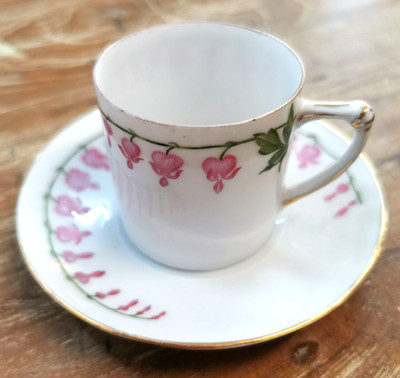 MOKKA / Sammel-TASSE mit Untertasse * Schorndorfer Porzellan * Bauer&Pfeiffer *