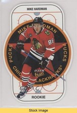 2021-22 Upper Deck Fleer Ultra Pucks Mike Hardman #22 READ 0nr3