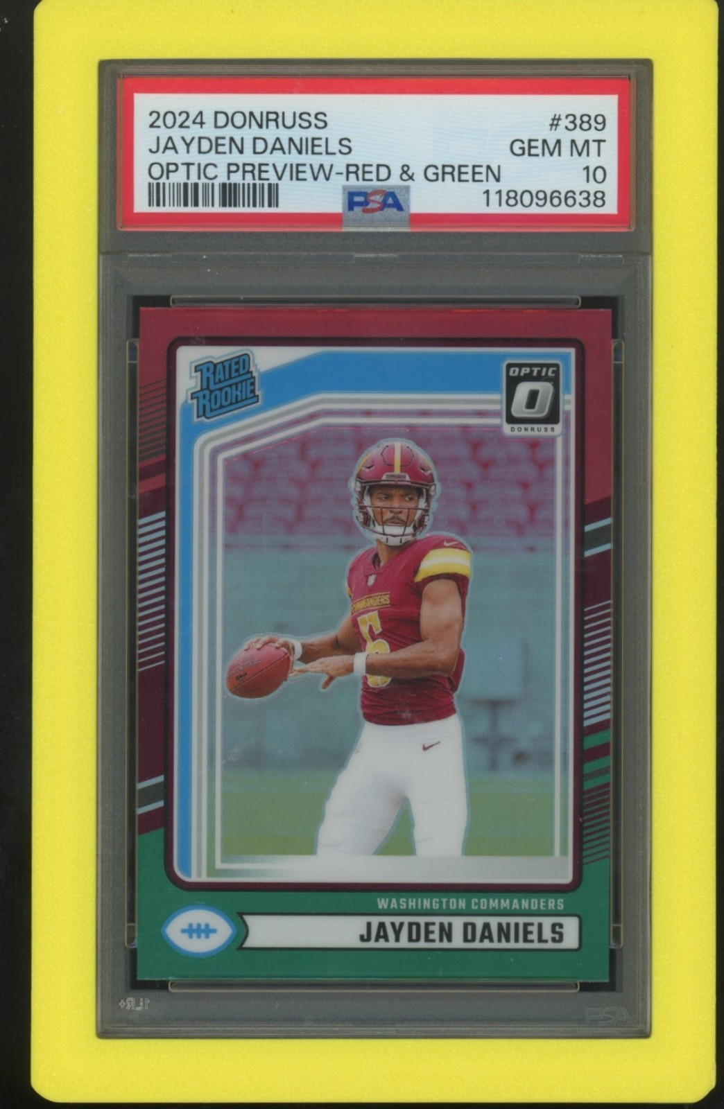 Jayden Daniels PSA 10