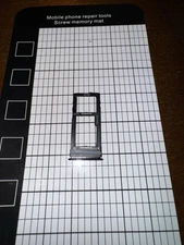 OEM SAMSUNG GALAXY A53 5G SM-A536U ORIGINAL BLACK MICRO SD DUAL SIM CARD TRAY