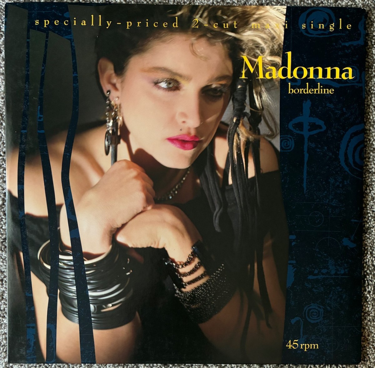 Madonna Borderline 1984 Sire Records Vinyl 12-inch 45 RPM