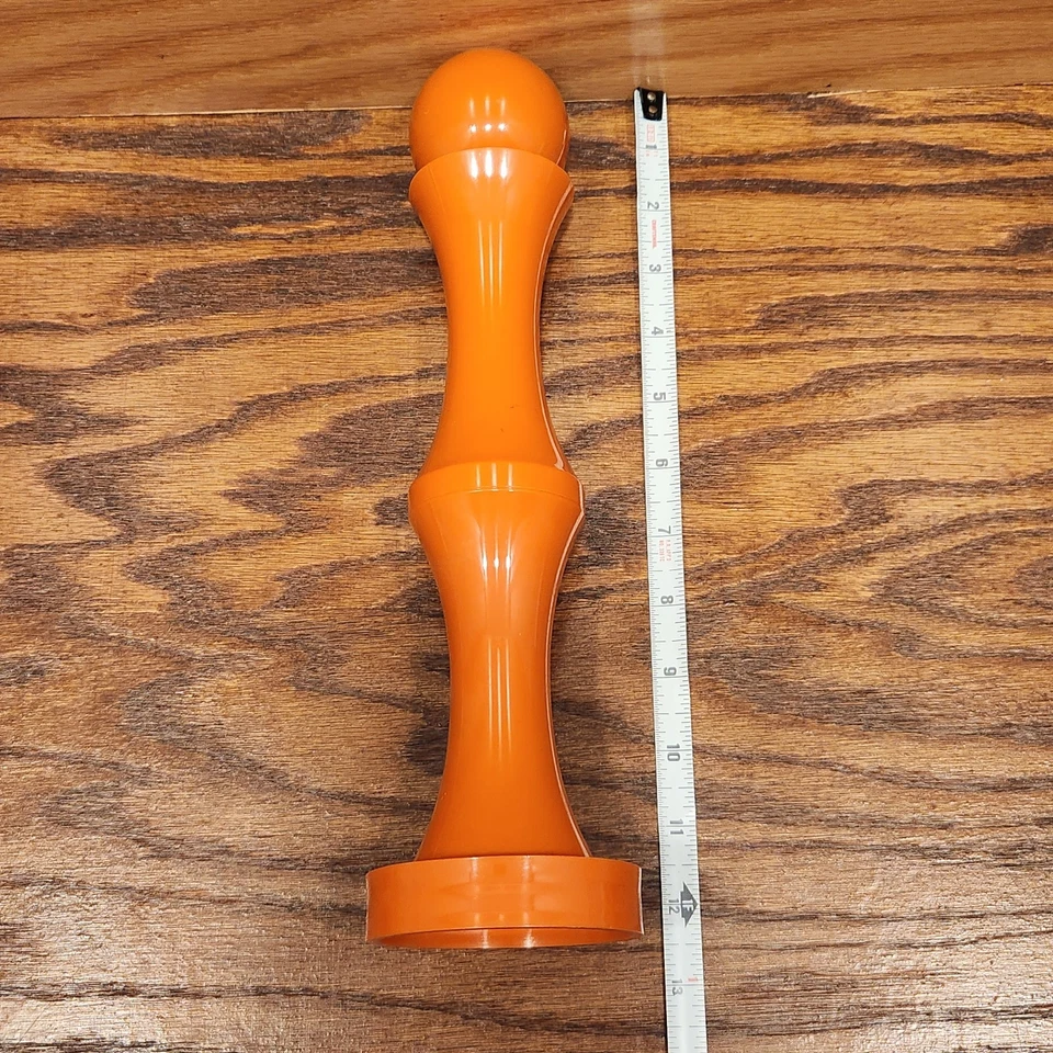 Juego de molinillo y coctelera MCM vintage años 70 Luigi Massoni Guzzini naranja pimienta Foto 2 de 4