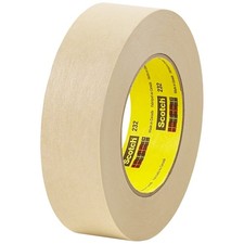 3M High Performance Masking Tape 232 : 2 in. 48mm actual x 60 yds. Natural 
