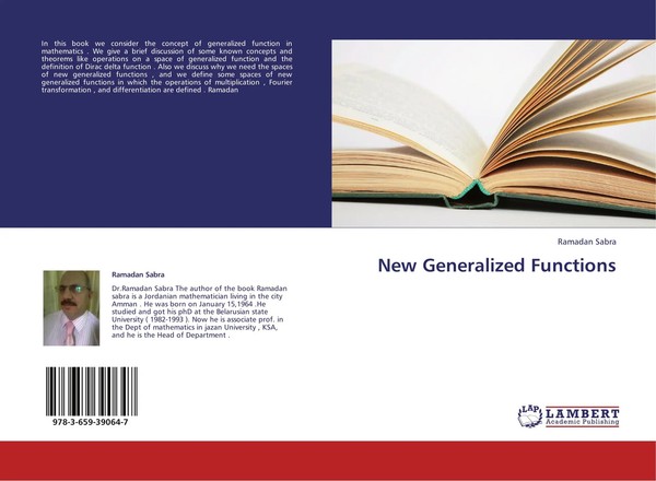 Ramadan Sabra | New Generalized Functions | Taschenbuch | Englisch (2013)-image