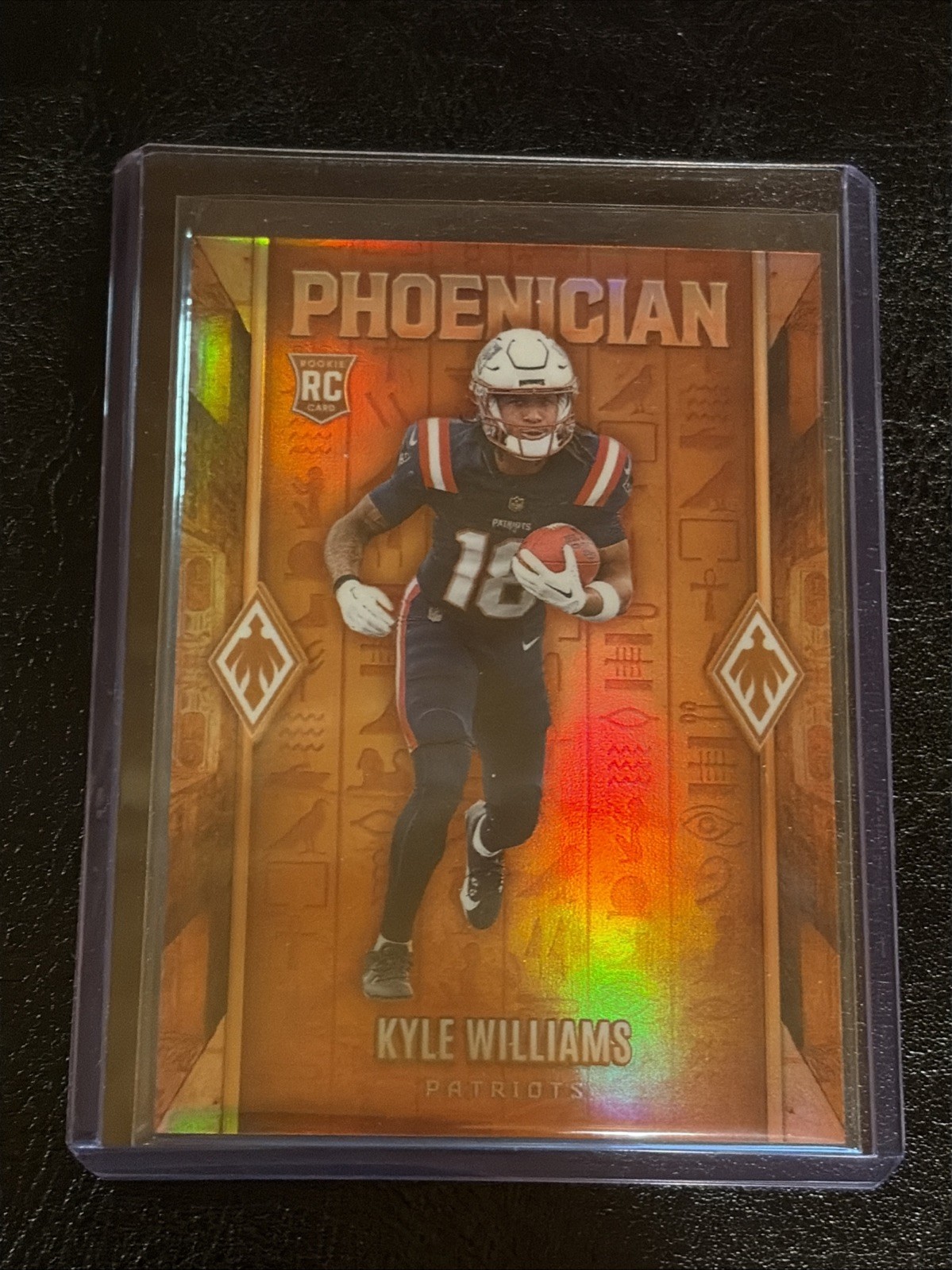 2025 Panini Phoenix Kyle Williams Phoenician (RC) Case Hit SSP Patriots Rookie