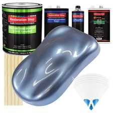 Sonic Blue Metallic Gallon Kit Low Voc Urethane Basecoat Car Auto Paint Kit Sonic Blue Metallic Gallon Kit Low Voc Urethane Basecoat Car Auto Paint Kit