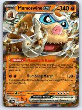 Mamoswine ex 079/159 Double Rare Journey Together Pokemon Holo Near Mint